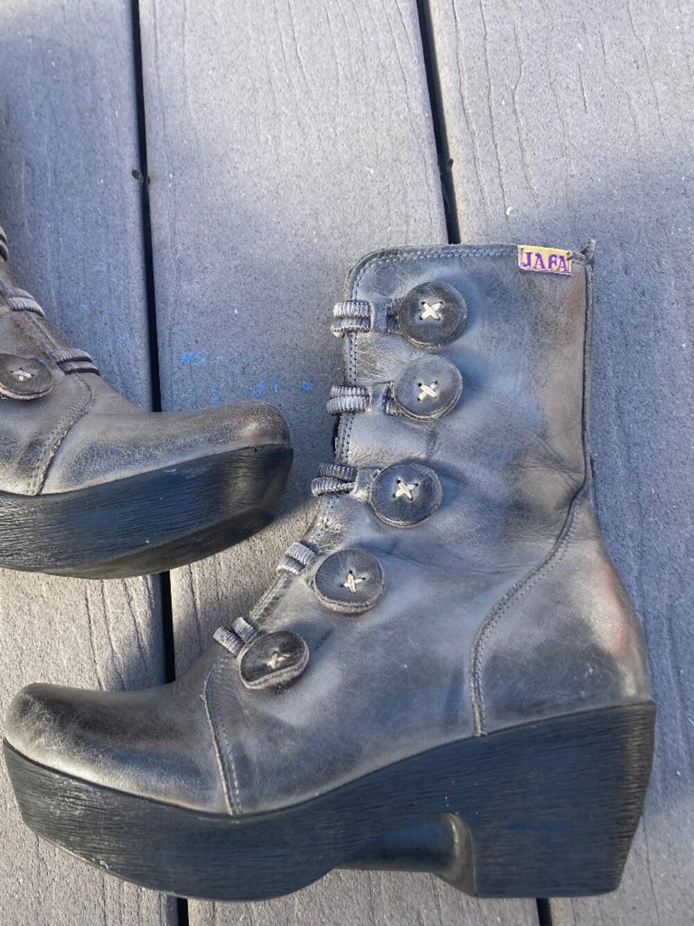 Jafa Button Boot Size 37